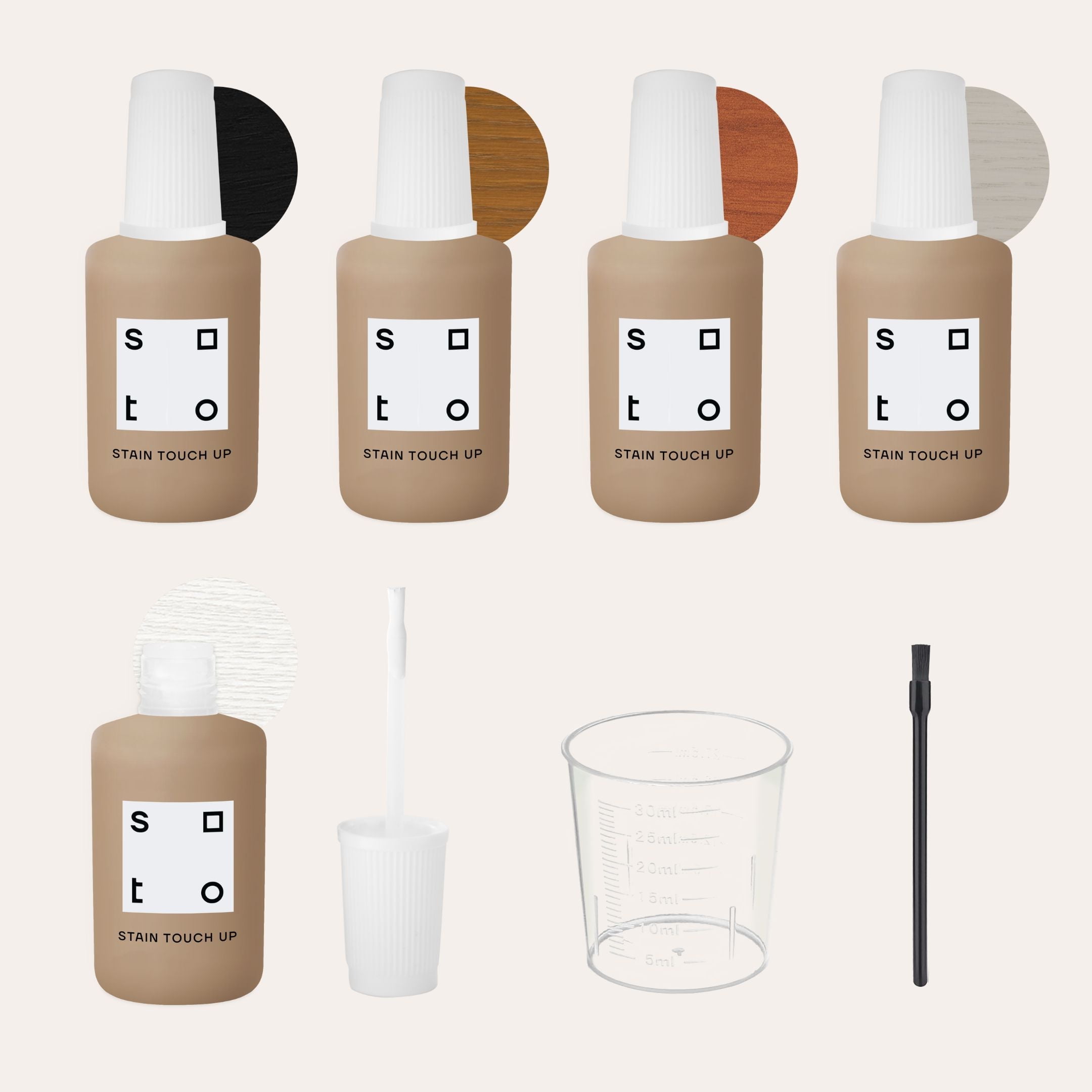 Soto Wood Stain Touch Up (Set of 5)