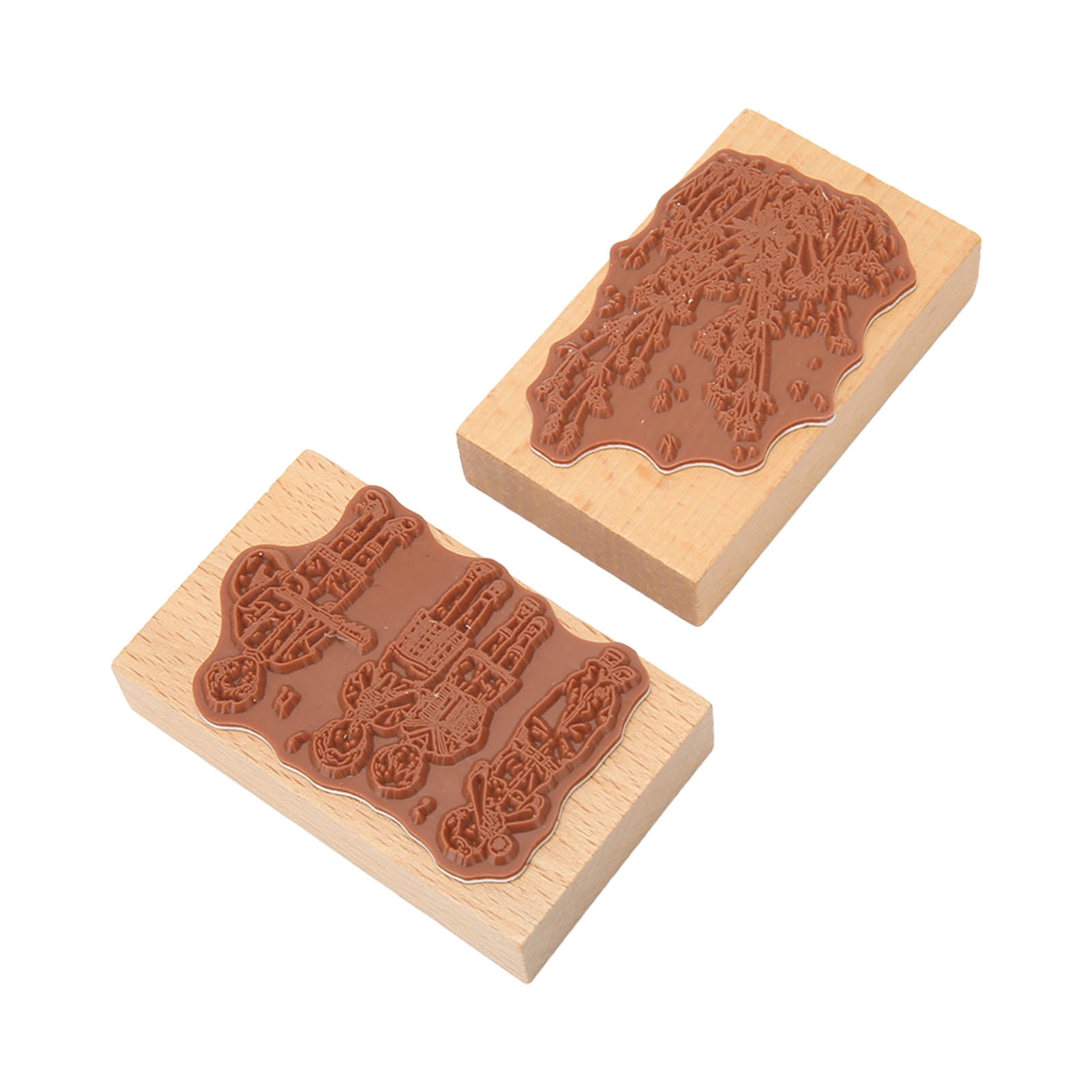 Wood Stamps, Rubber Clear Imprint For Card Making