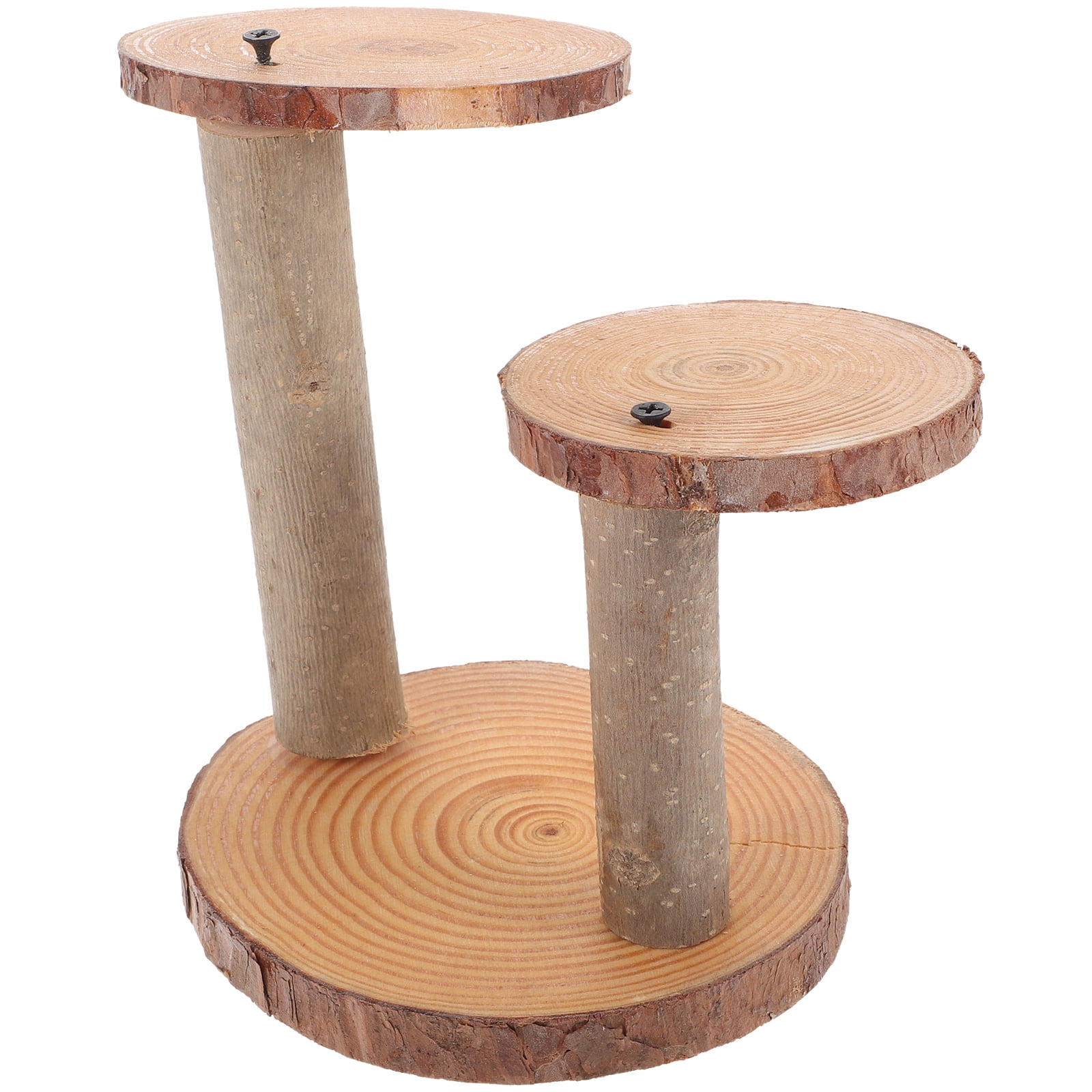 Wood Plant Stand for Storage Use Multi-Color Natural Look Great Housewarming Gift 1Pc