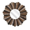 thumbnail image 1 of Wood Starburst Mirror, 1 of 1