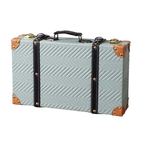 Wood Storage Box Hand Carry Retro Look for Home Desktop Decoration Case