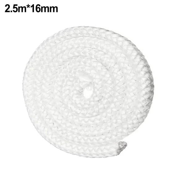Wood Stove Door Gasket Stove Fiberglass Cord Wood Stove Rope Seal Replacement Gasket for Woodburning Stoves Graphite Impregnated Fiberglass Gaskets