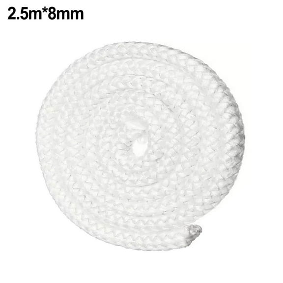 Wood Stove Door Gasket Stove Fiberglass Cord Wood Stove Rope Seal Replacement Gasket for Woodburning Stoves Graphite Impregnated Fiberglass Gaskets