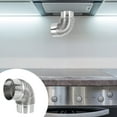 thumbnail image 1 of Wood Stove Flue Stainless Steel Chimney Exhaust Elbow Exhaust, 1 of 7