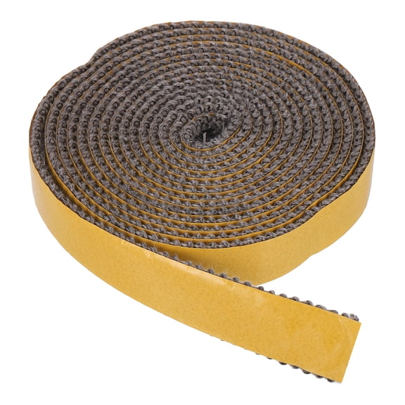 Wood Stove Gasket, 13/16" x 1/8" x 157" Flat Graphite Fiberglass Self Adhesive High-Temperature Resistance Seal Rope for Stoves Fireplace Door, Black
