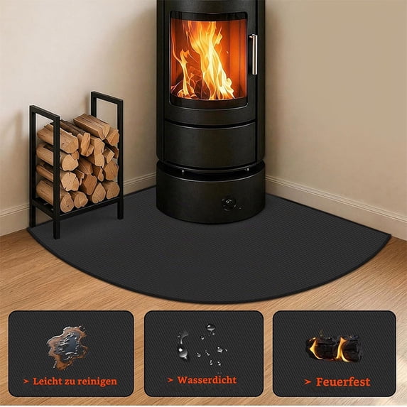 Wood Stove Hearth Pads, Pellet Stove Hearth Pad, Fire Resistant Rugs ...