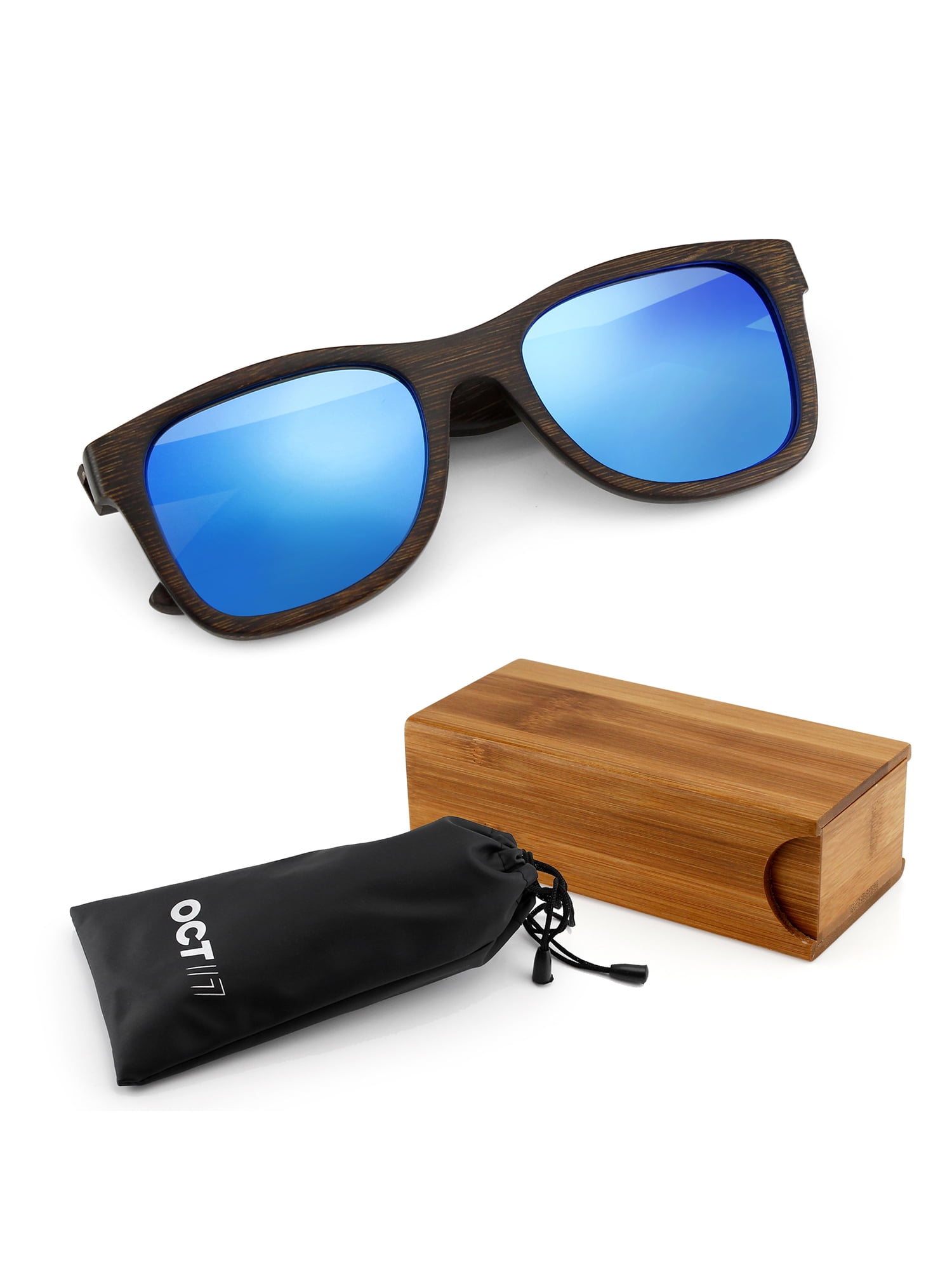 Wood Sunglasses Real Wooden Vintage Bamboo lightweight