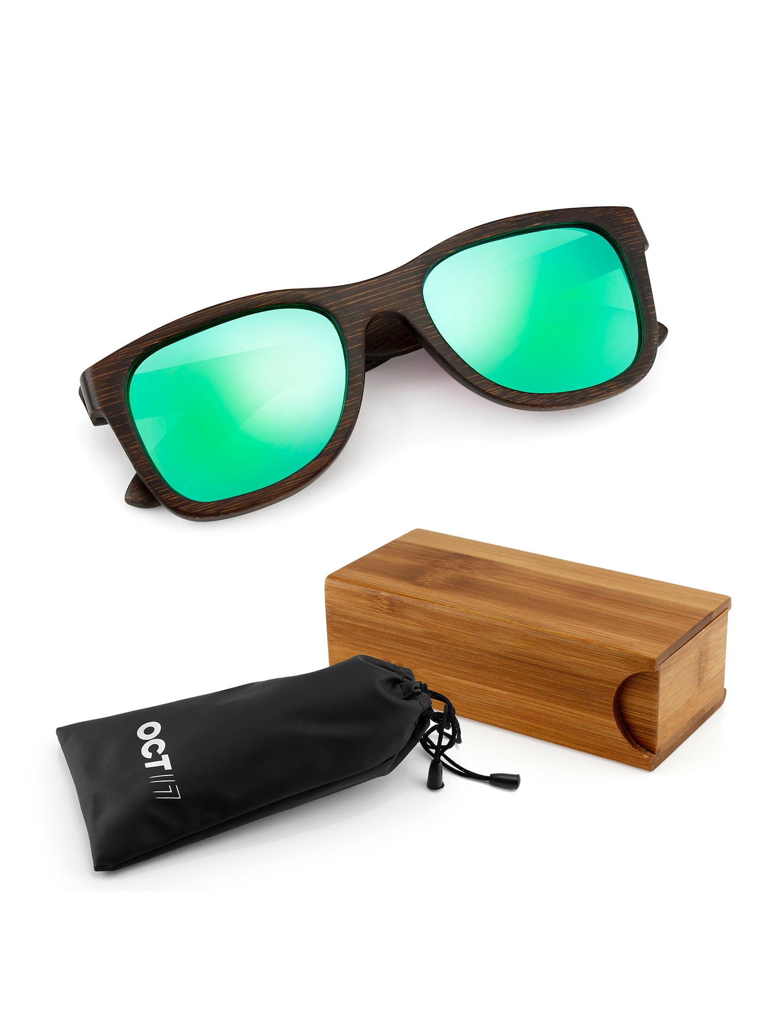 Wood Sunglasses Real Wooden Vintage Bamboo lightweight
