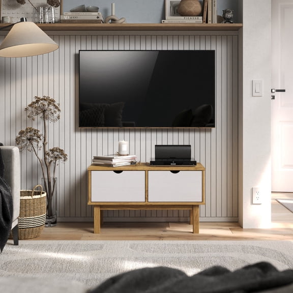 Wood TV Entertainment Stand Norden | Furniture Dash