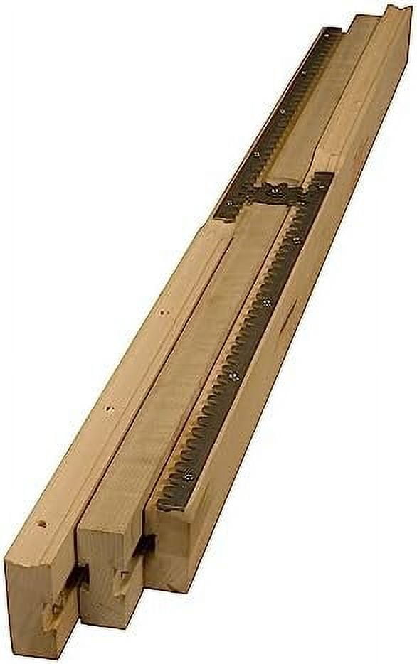 Wood Table Slides In Solid Wood (Allows For A 37" Opening), Table Extension Slides For Pedestal