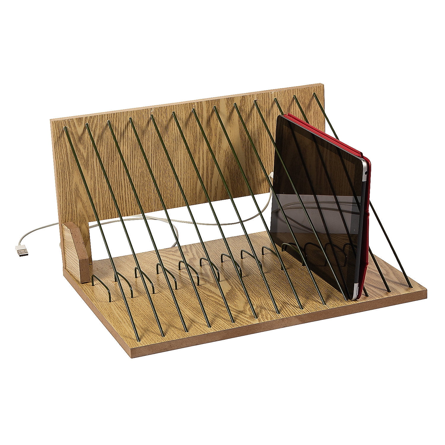 Wood Tablet Storage, Educational, Party Supplies, 1 Pieces - Walmart.com