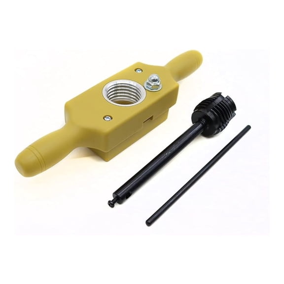 Wood Tap and Die for Male/Female ID/OD Threads Polypropylene Threadbox Hardened (1-1/2 Inch x 6 TPI)