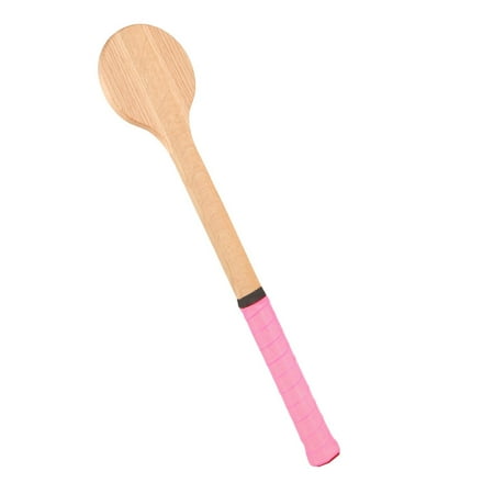 Wood Tennis Sweet Pointer Spoon Racket Gift Accurate ting Gear with Anti Slip Pink