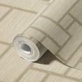 thumbnail image 1 of Wood Textured Wallpaper, Cream Luxury Wallcovering Roll: 41.7”W x 614”H- 177.80 sq ft, 1 of 6