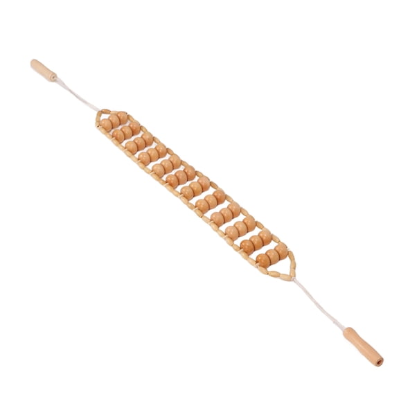 Wood Therapy Massage Rope - Handheld Meridian Scraping & Muscle Relief Tool