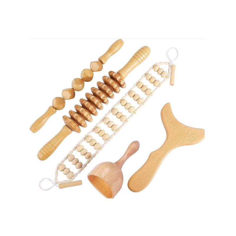 Premium Beech Wood Massage Therapy Set main image 0