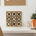 thumbnail image 1 of Wood Tic Tac Toe Game Board Tabletop Decor (9" x 9") - 9" x 9", 1 of 5