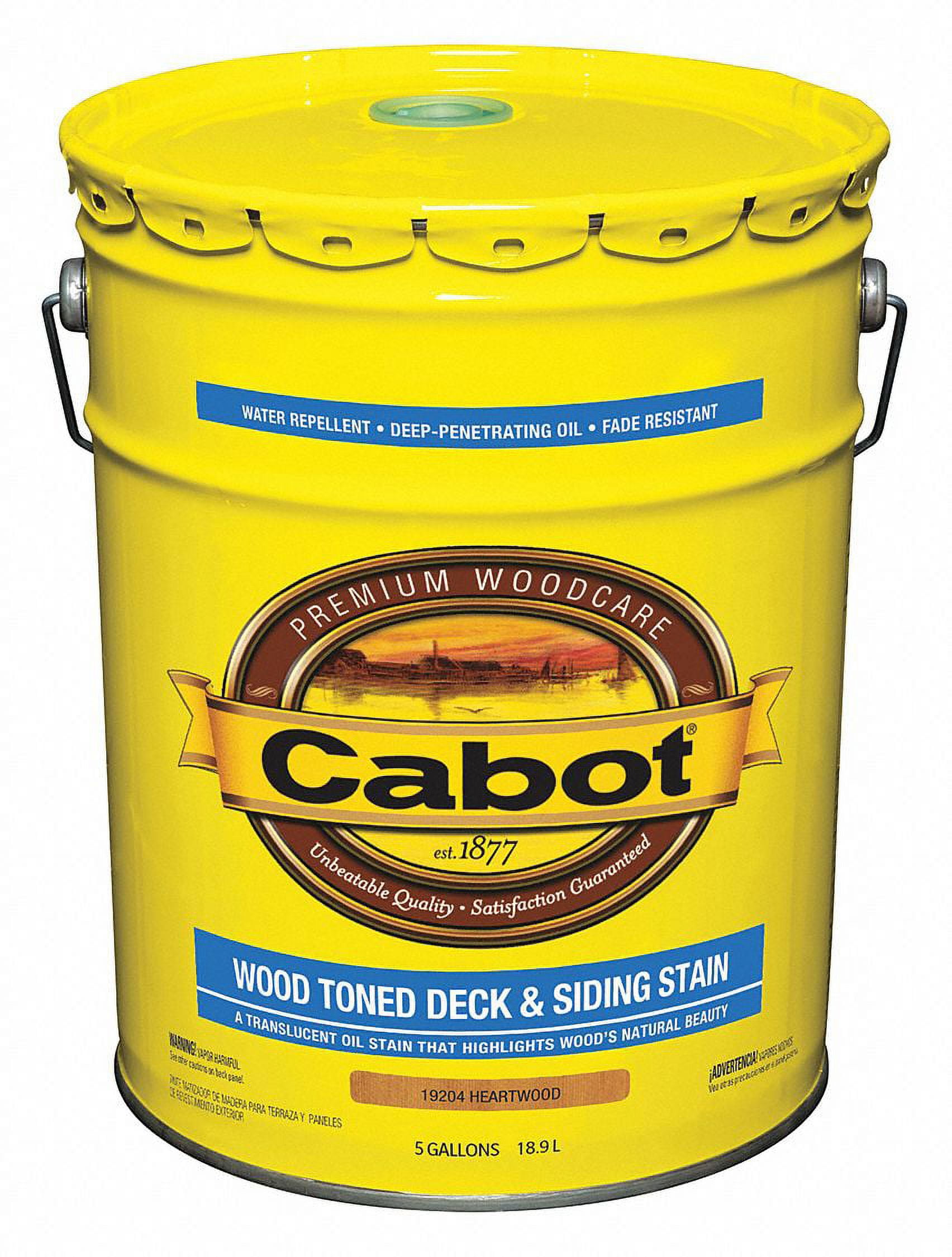 Wood Toned Deck & Siding Stain (VOC) Heartwood 5 Gallon