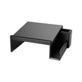 thumbnail image 1 of Wood Tones Phone Center Desk Stand 12 1/8 x 10, Black, 1 of 4
