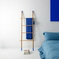 thumbnail image 1 of Wood Towel Rack | ALFA x PIY EDEN Towel Rack - Freestanding Towel Stand, 1 of 2