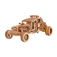 thumbnail image 1 of Wood Trick Mad Buggy Car 3D Wooden Puzzle for Adults and Kids to Build - Rides up to 25 feet - Detailed and Sturdy Design - Wooden Model Car Kit to Build, 1 of 9