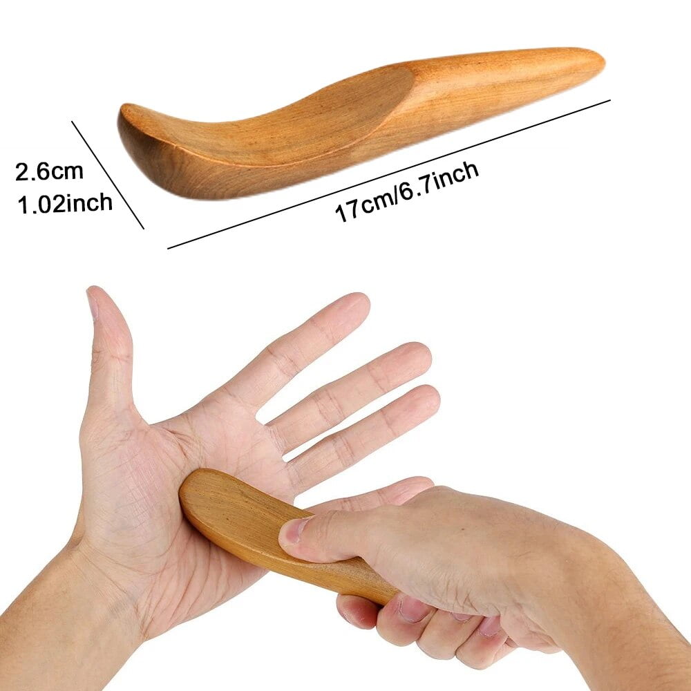 Wood Trigger Point Massage Gua Sha Tools,Professional Lymphatic