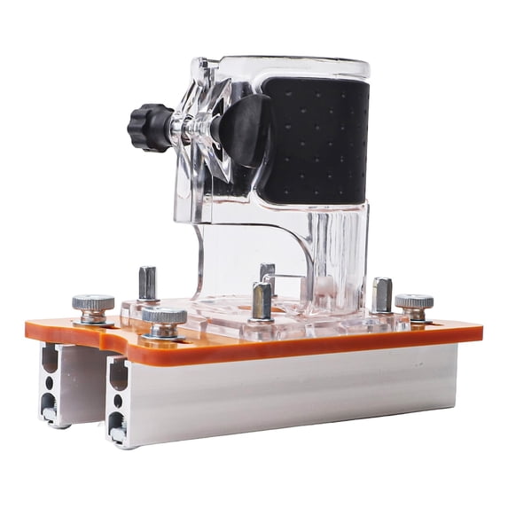 Wood Trimmer Router Base, 2 in 1 Compact Wood Palm Router Base Router Slotting