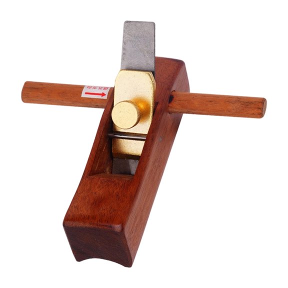 Wood Trimming Tool Rosewood Block Plane for Circular Wooden Object Smoothing Tasks