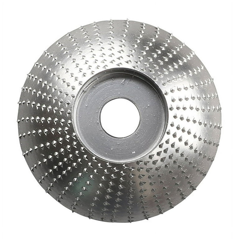 Wood Tungsten Carbide Grinding Wheel Angle Grinder Attachment Tool  Polishing Grinding Wheel Plate 85mm Silver Arc 