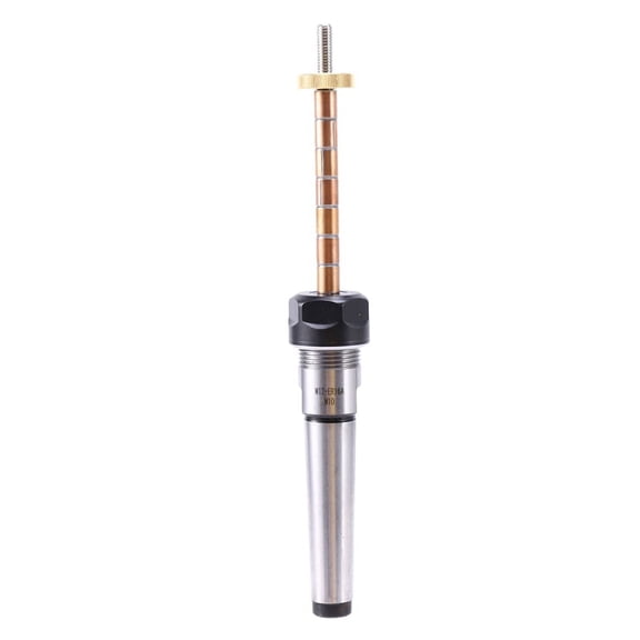 Wood Turning Lathe Accessories for Pen  & Hobbyists, 7-Bushing Mandrel With Taper Shank - Rotary