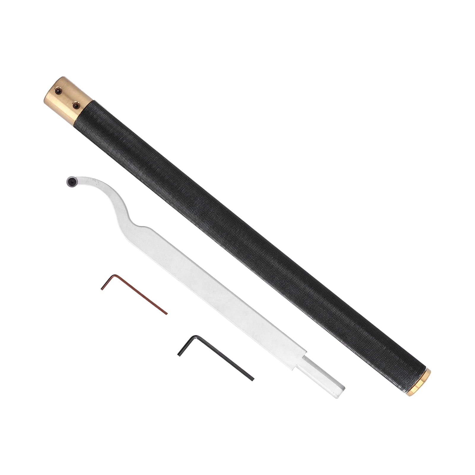 Wood Turning Tools Swan Neck Hollow Cutter Tool Bar Hex Wrench Lathe