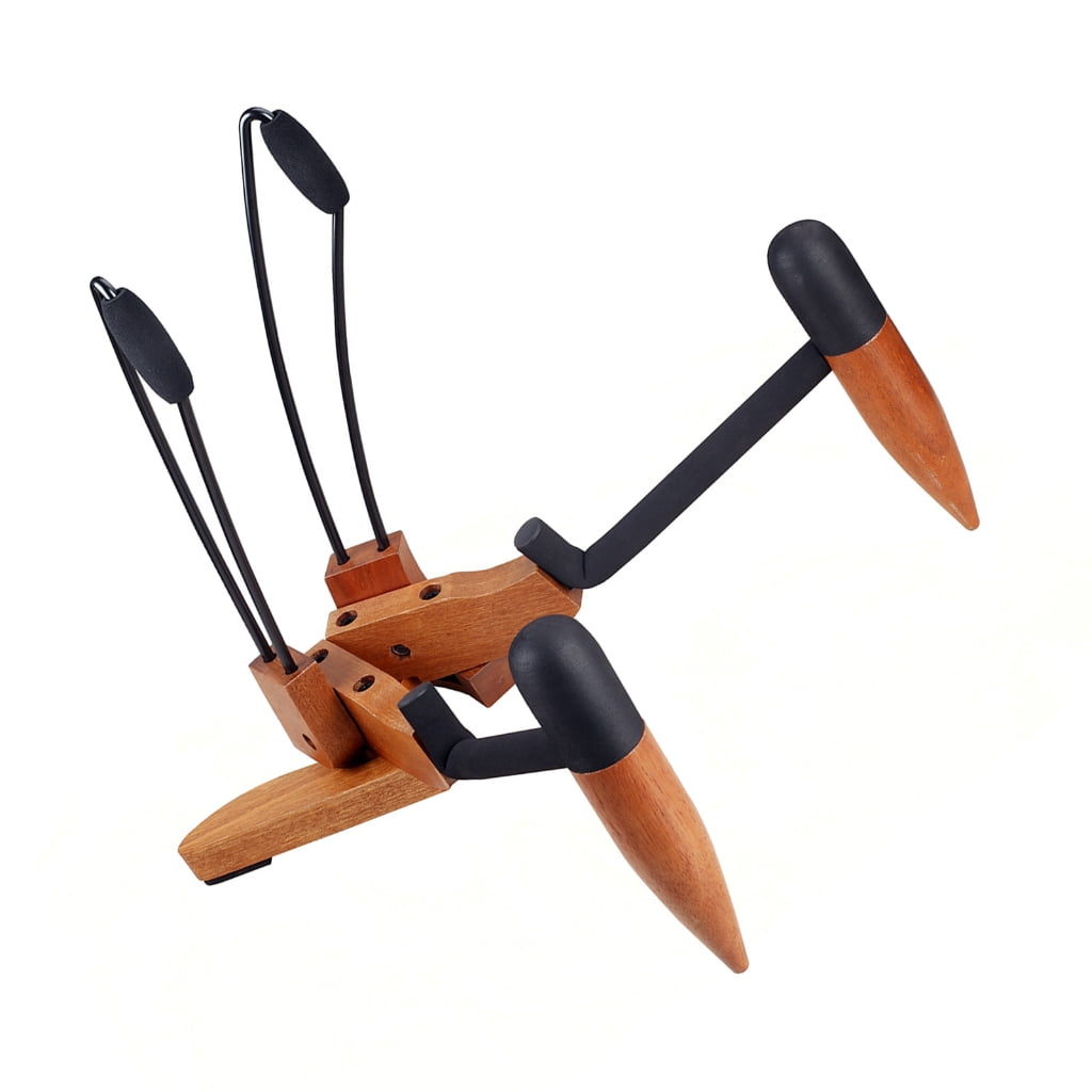 Wood Ukulele Stand Small Guitar Floor Stand for Ukulele, Violin, Mandolin