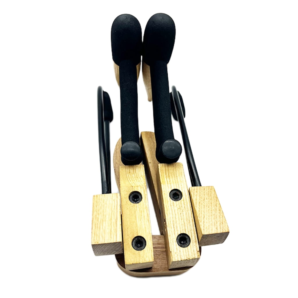 Wood Ukulele Stand Small Guitar Floor Stand for Ukulele, Violin, Mandolin