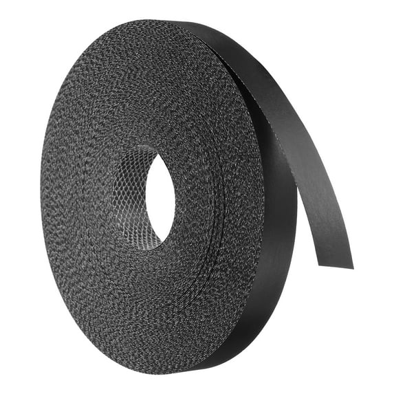 Wood Veneer Edge Banding, 3/4 Inch x 100 Ft Wood Veneer Strips for Furniture Restoration Black