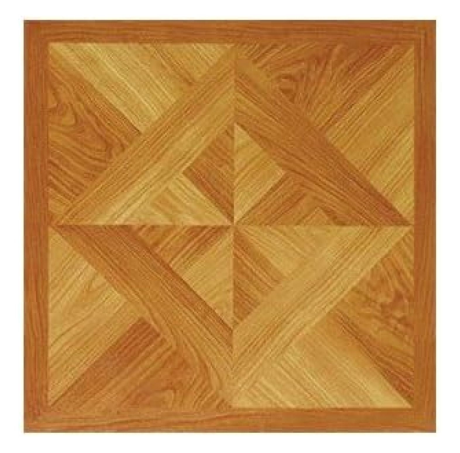 Wood Vinyl Floor Tiles 20 Pcs Self Adhesive Flooring - Actual 12'' x 12''