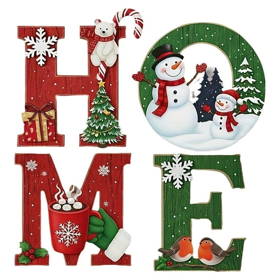 Wood Wall Art with Handcrafted 3D Scenes for Holiday Tradition and Home Decor