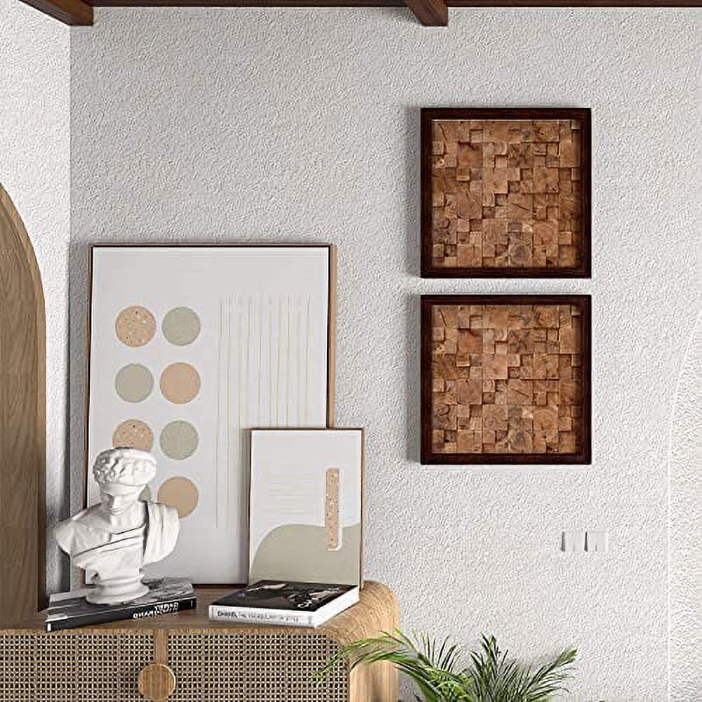 Wood Wall Decor Grown Hardwood, Rustic Wooden Wall Art, Home
