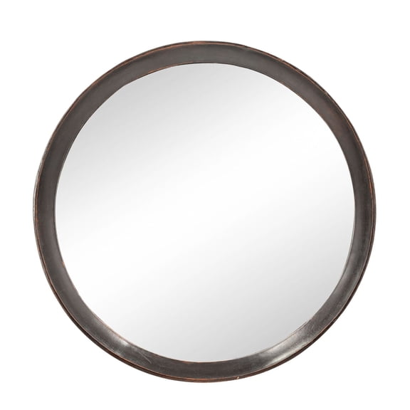 Wood Wall Mirror 20x1.5", Transitional Decor, Solid Wood Frame - Bathroom, Entryway, Console Mirror, Lean Against Wall