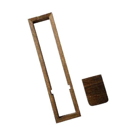 Wood Wall Sconces Farmhouse Wall Mount Pillar Sconce Holder for Living Room Hanging Candleholders