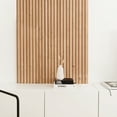 Wood Wall Slat Panels 47.25" x 11.8" / Two Pack / 7.75 Total Square