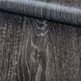 thumbnail image 1 of Gray Black Wood Contact Paper 395"x16" Waterproof Vinyl Wood Wall Paper Ababoorty Dark Grey Wood Contact Paper Black Self Adhesive Paper for Decor Old Furniture Kitchen Cabinet Counter Shelf Liners, 1 of 9