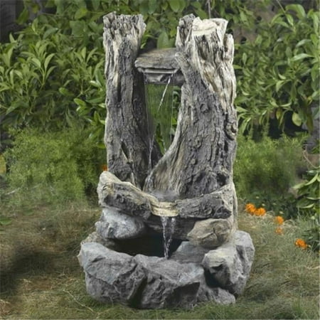 Wood Water Fall Fountain