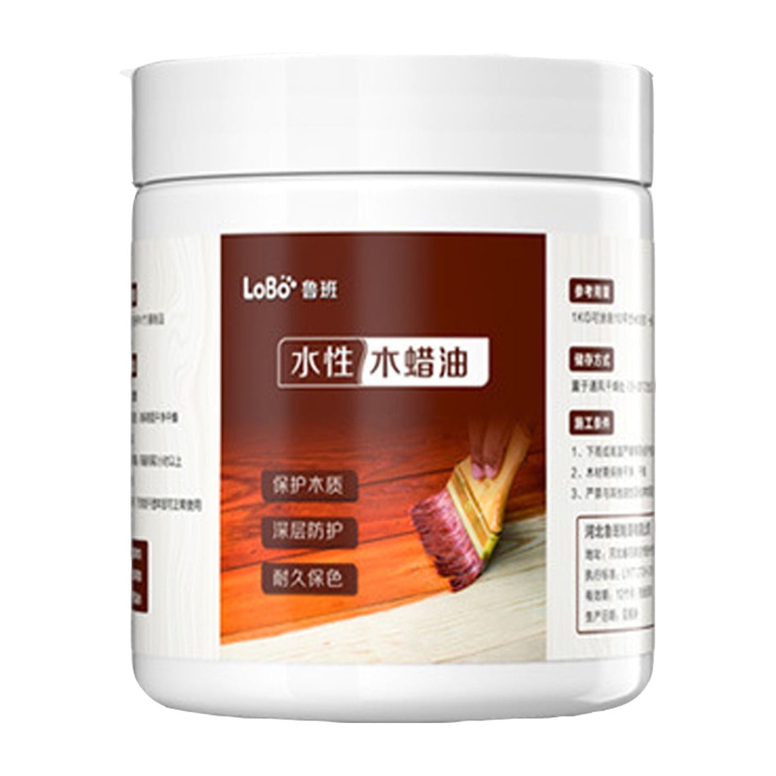 Wood Wax Oil Finishing, Transparent Wood Sealer for Indoor & Outdoor Favored by Craftsmen