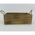 thumbnail image 1 of MDR Trading Inc. AI-2243NT Wood With Rope Handles Decorative Market Crate, 1 of 1