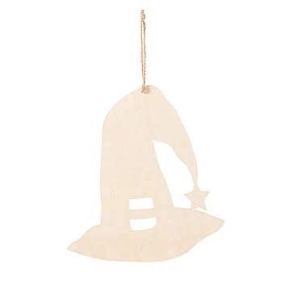 Wood Wizard Hat: 10 x 11 inches