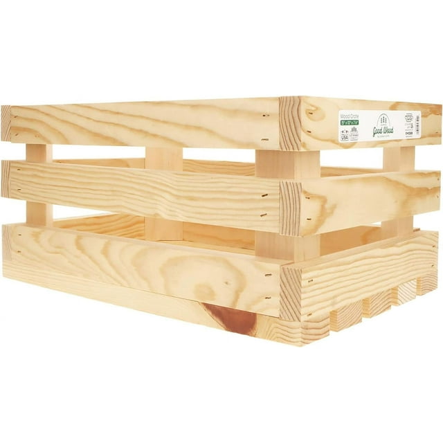 Wood Wooden Crate, Wood Crate Unfinished, Wood Crates For Display, Wood Crates For Storage