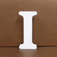 thumbnail image 1 of Wood Wooden Letters White Alphabet Wedding Birthday Party Home Decorations I White, 1 of 3