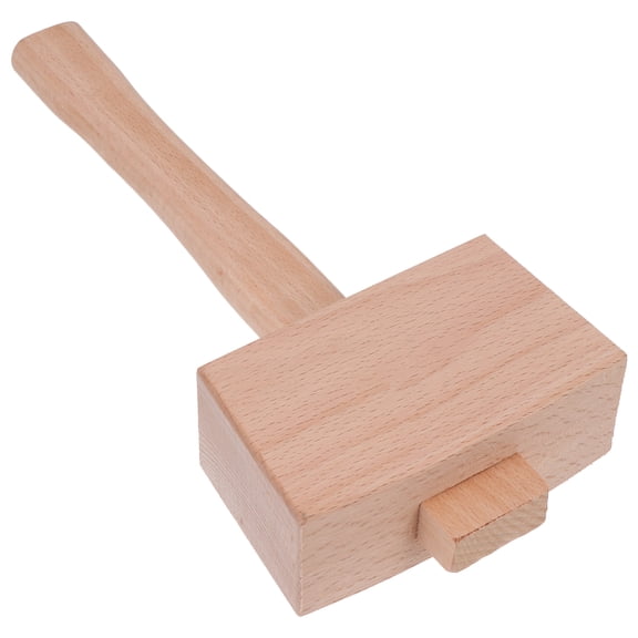 Wood Wooden Mallet Mallet With Cotton Linen Bag Kitchen Accessory Bar Tools for Crushed