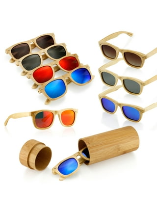 PUGS Elite Wayfarer Bamboo Sunglasses