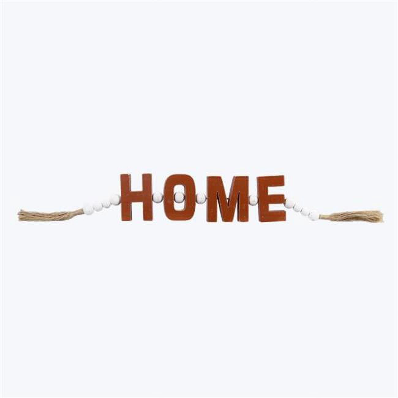 Wood Word Tabletop Sign with Blessing Beads & Home - Walmart.com